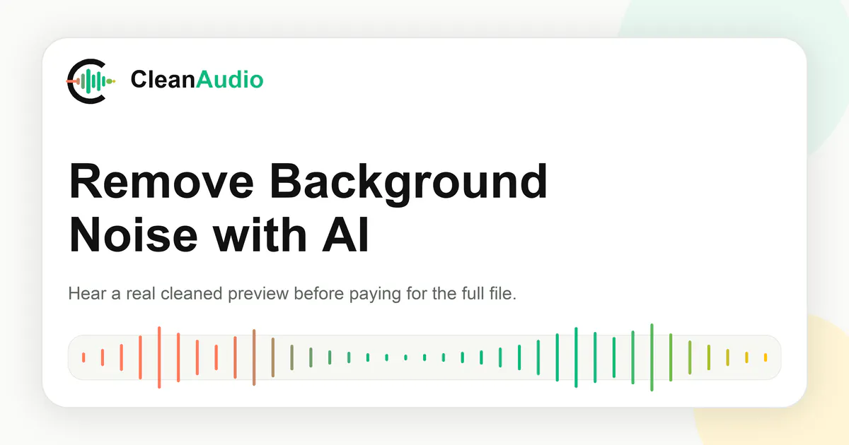 CleanAudio gallery image