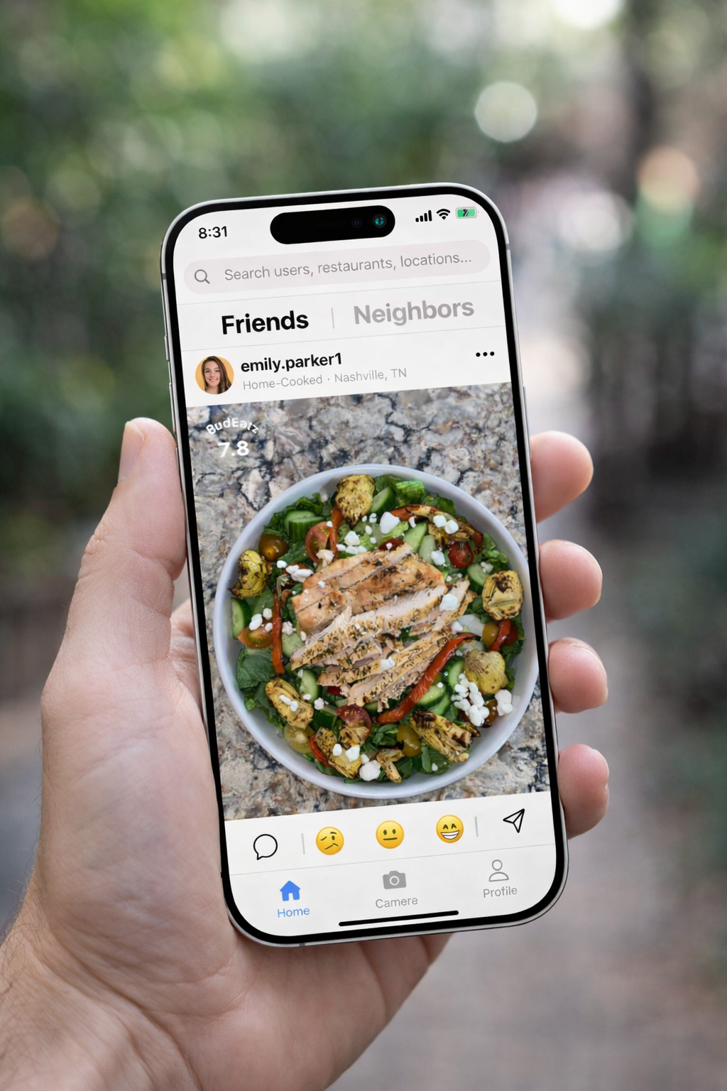 BudEatz - Screenshot 3 showing product features and functionality