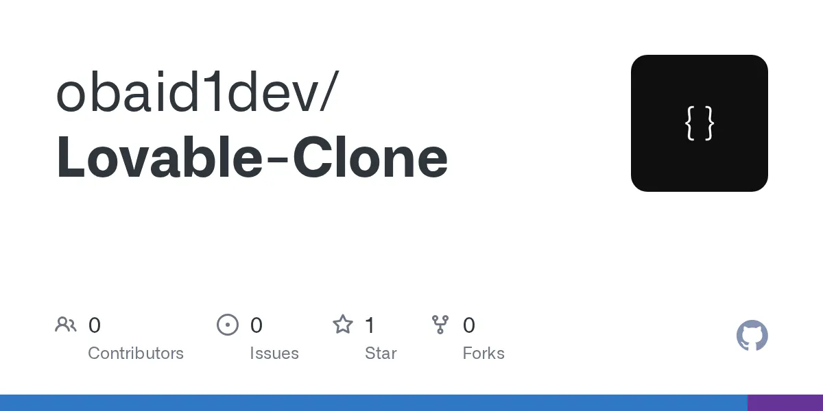 Open-Source Lovable Clone gallery image