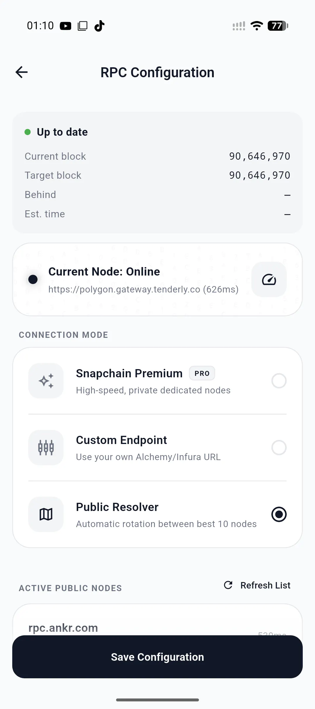 Snapchain gallery image