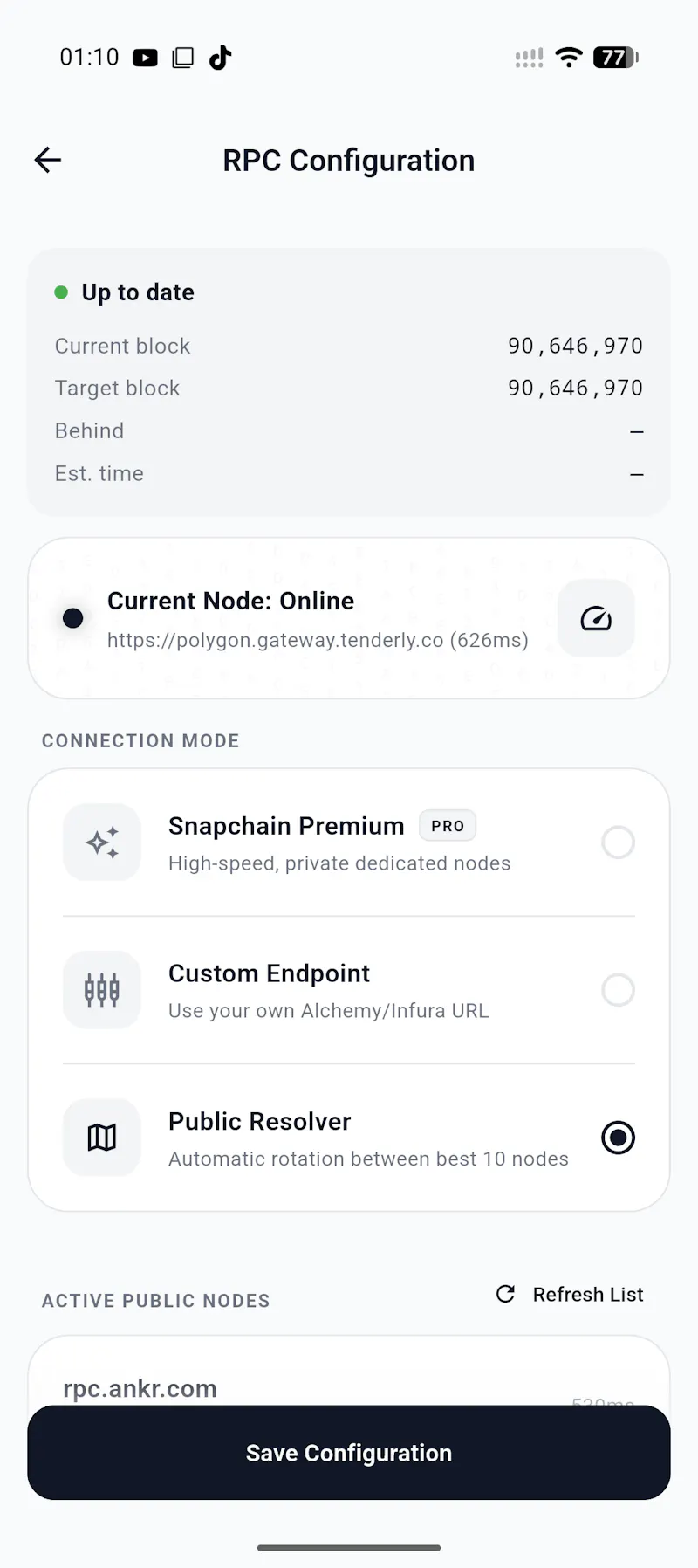 Snapchain screenshot 16