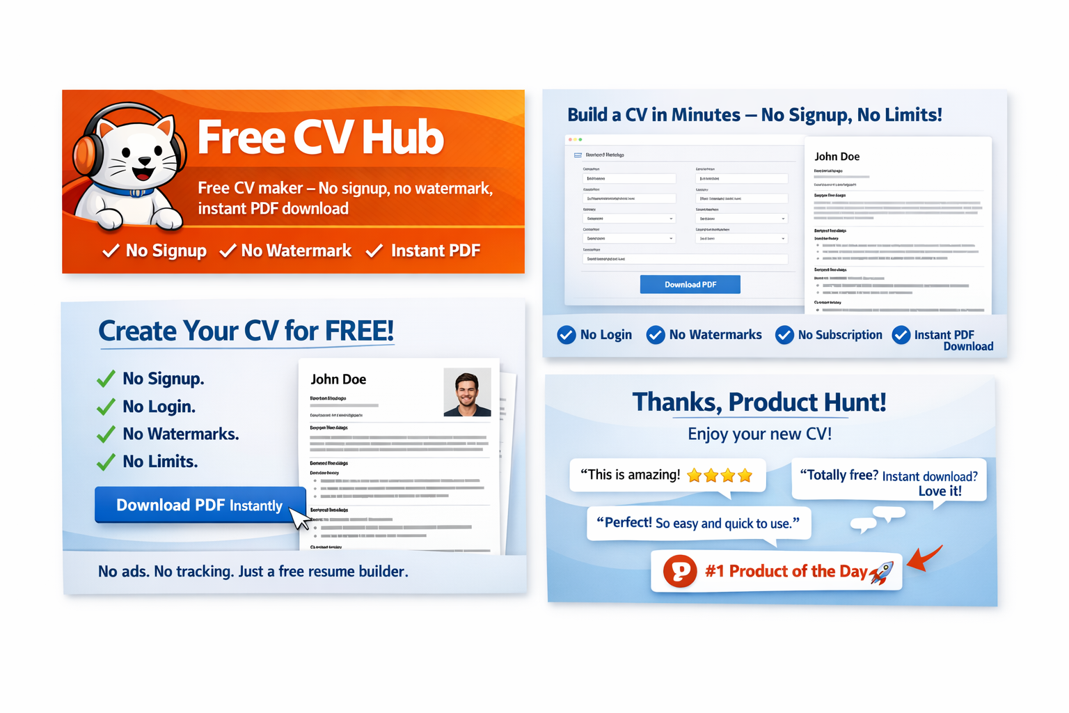 Free CV Hub