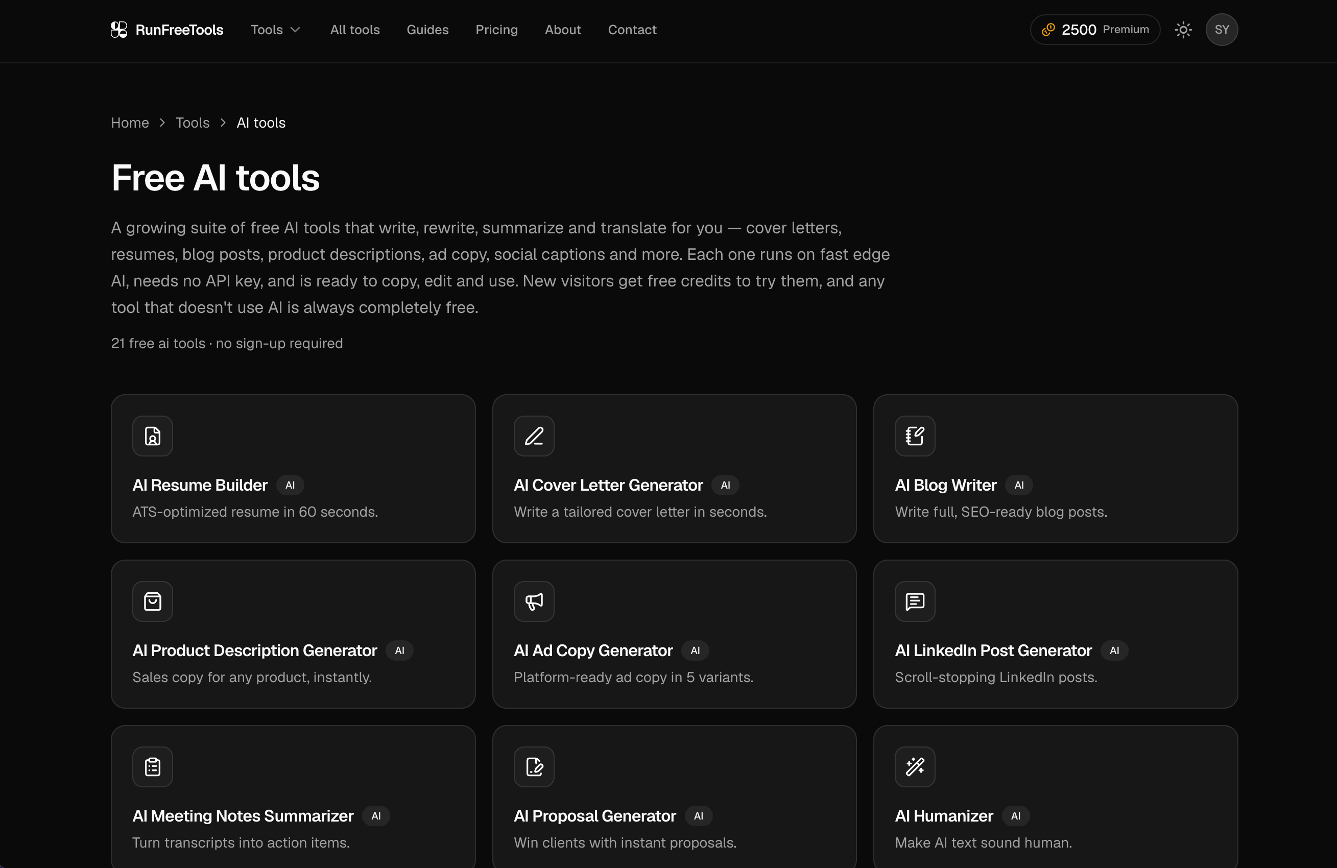 RunFreeTools gallery image