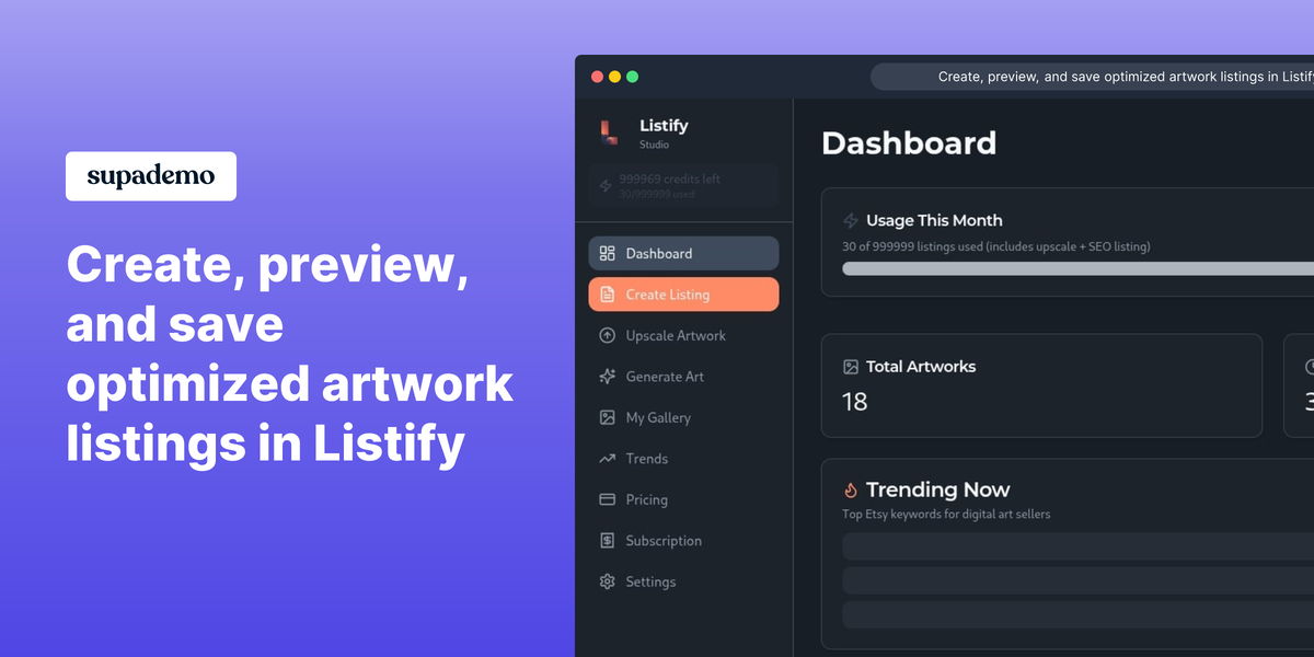 Listify gallery image