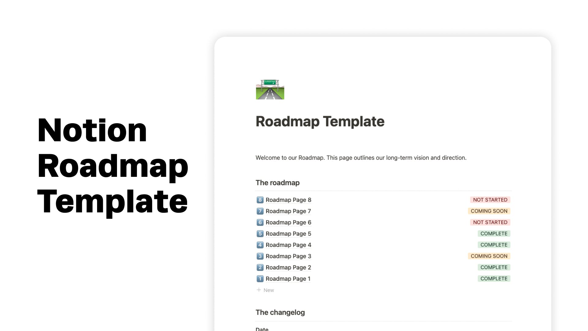 Notion Roadmap Template media 1