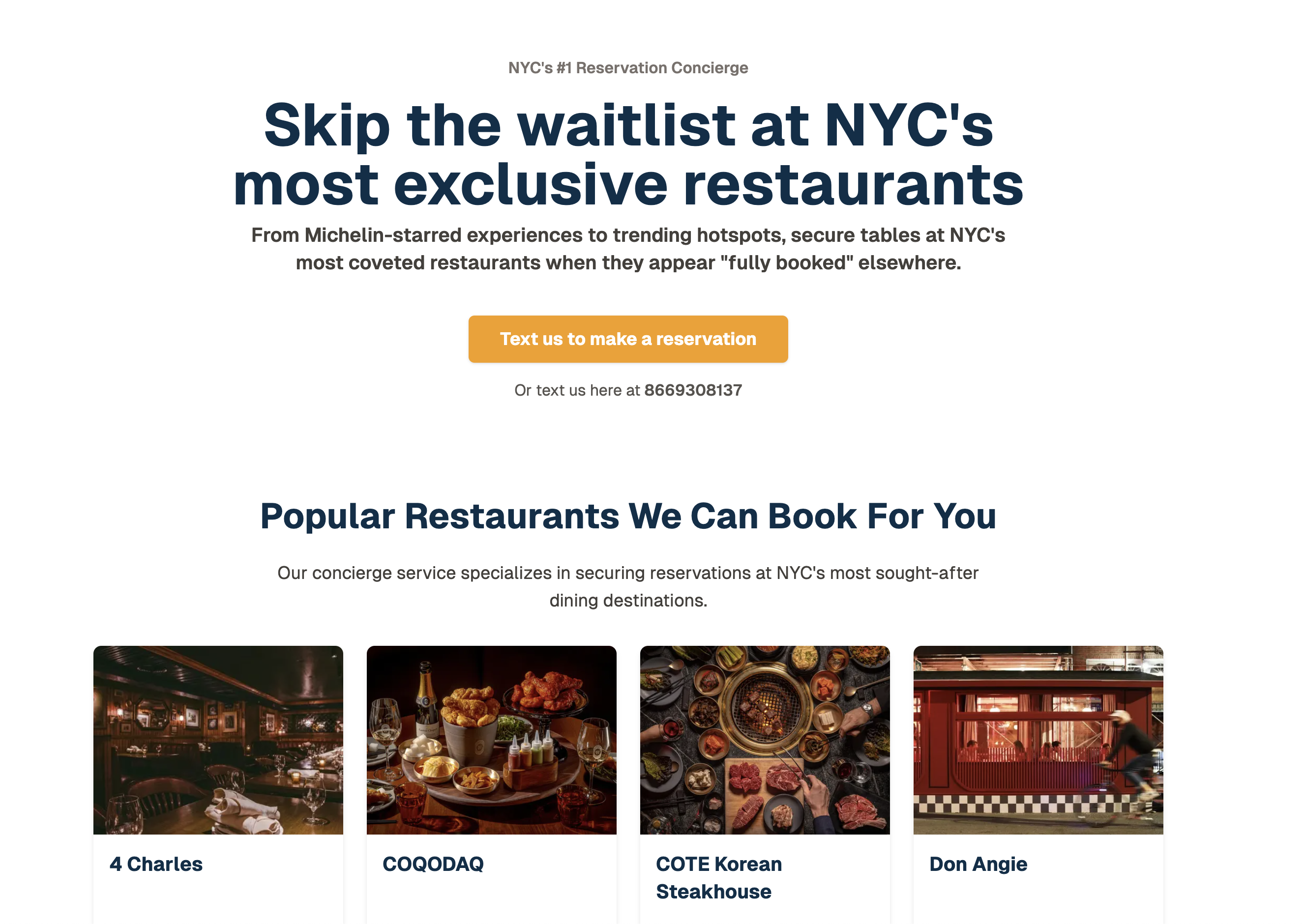 NYC Reservation Concierge gallery image