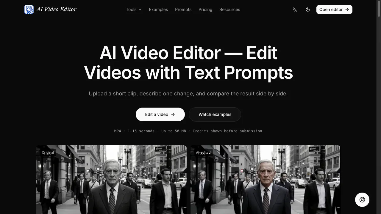 AI Video Editor gallery image
