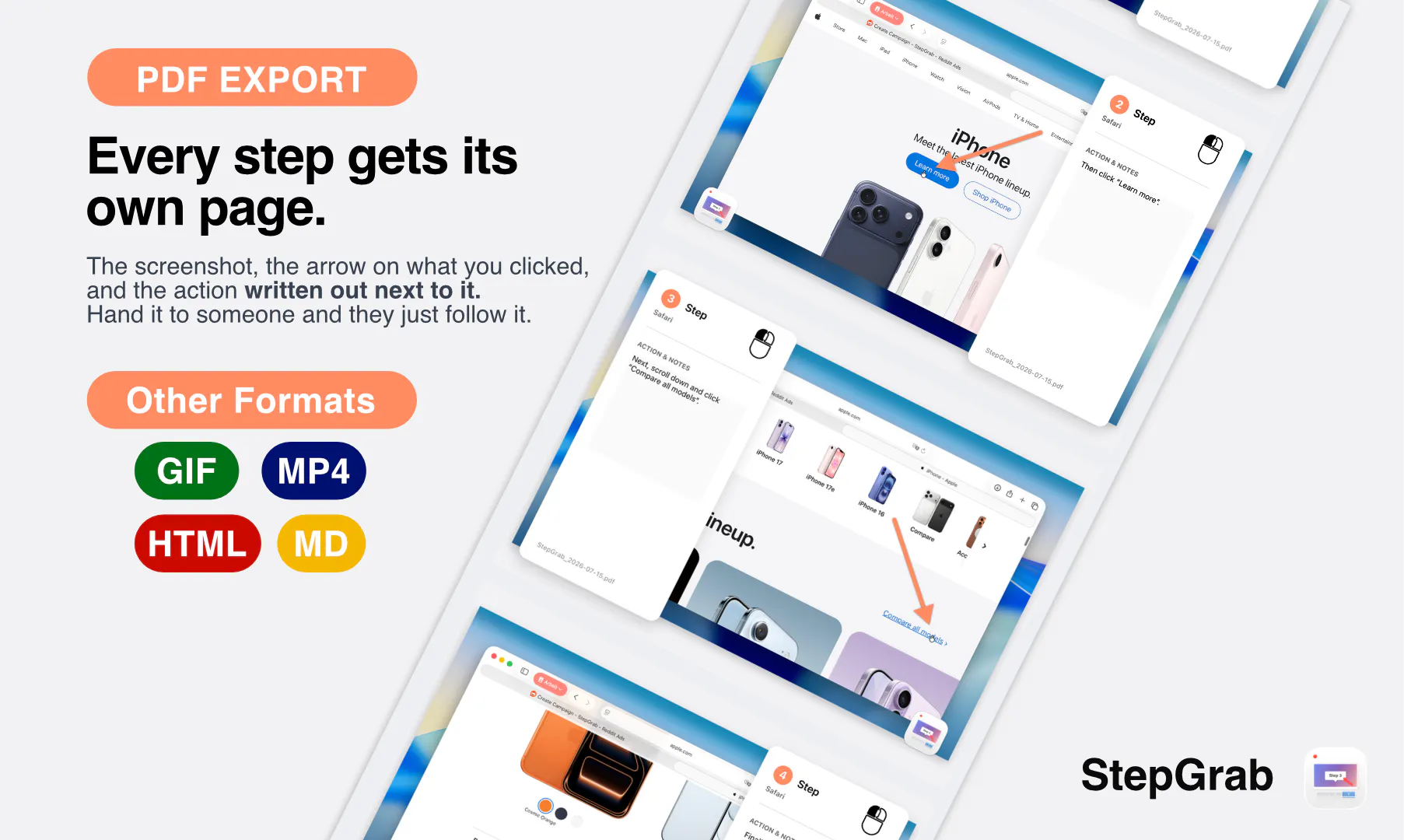 StepGrab screenshot 2