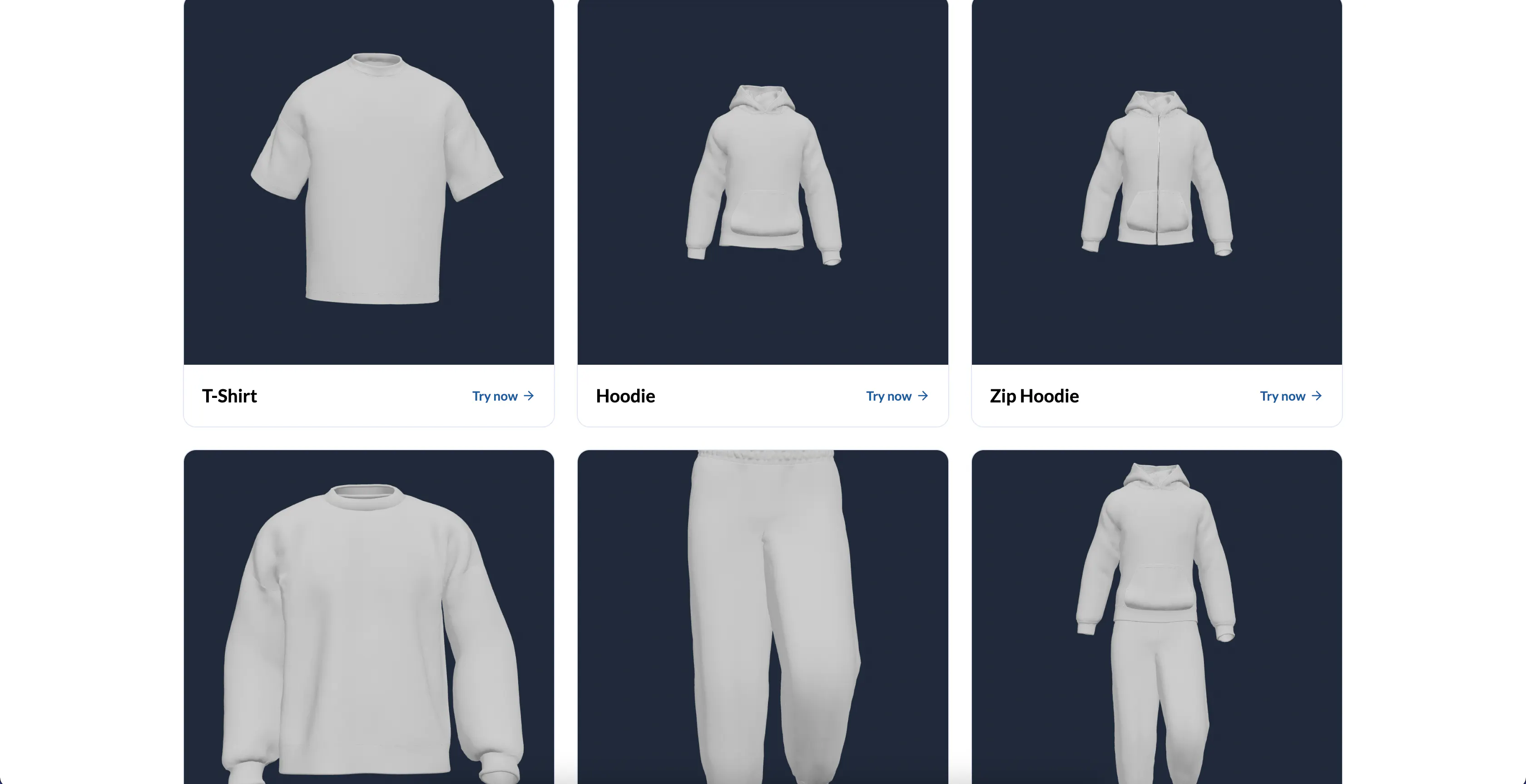 3D Clothing Walking Mockups gallery image