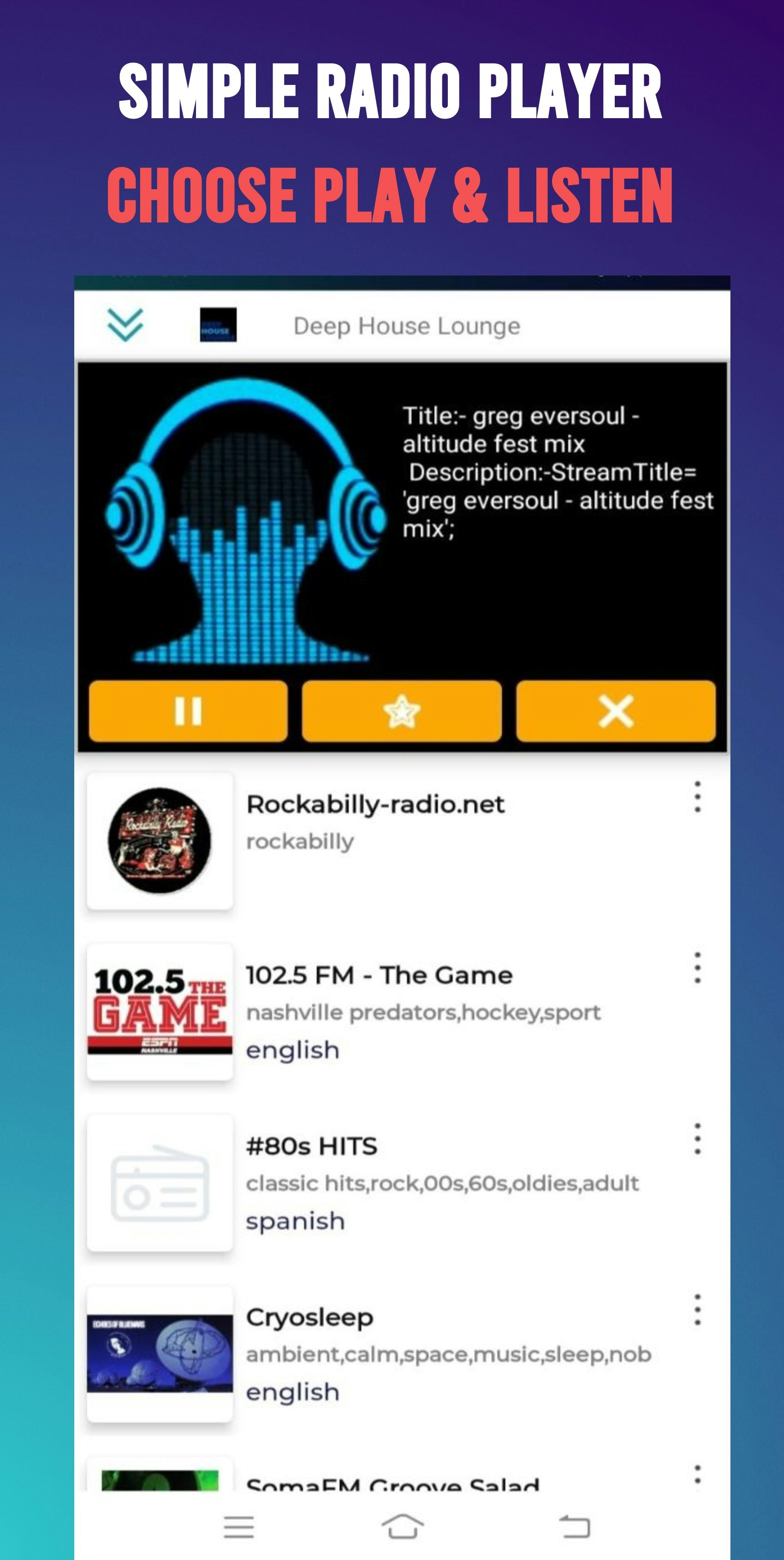 Radio : Fm Radio,Free radio & Music gallery image