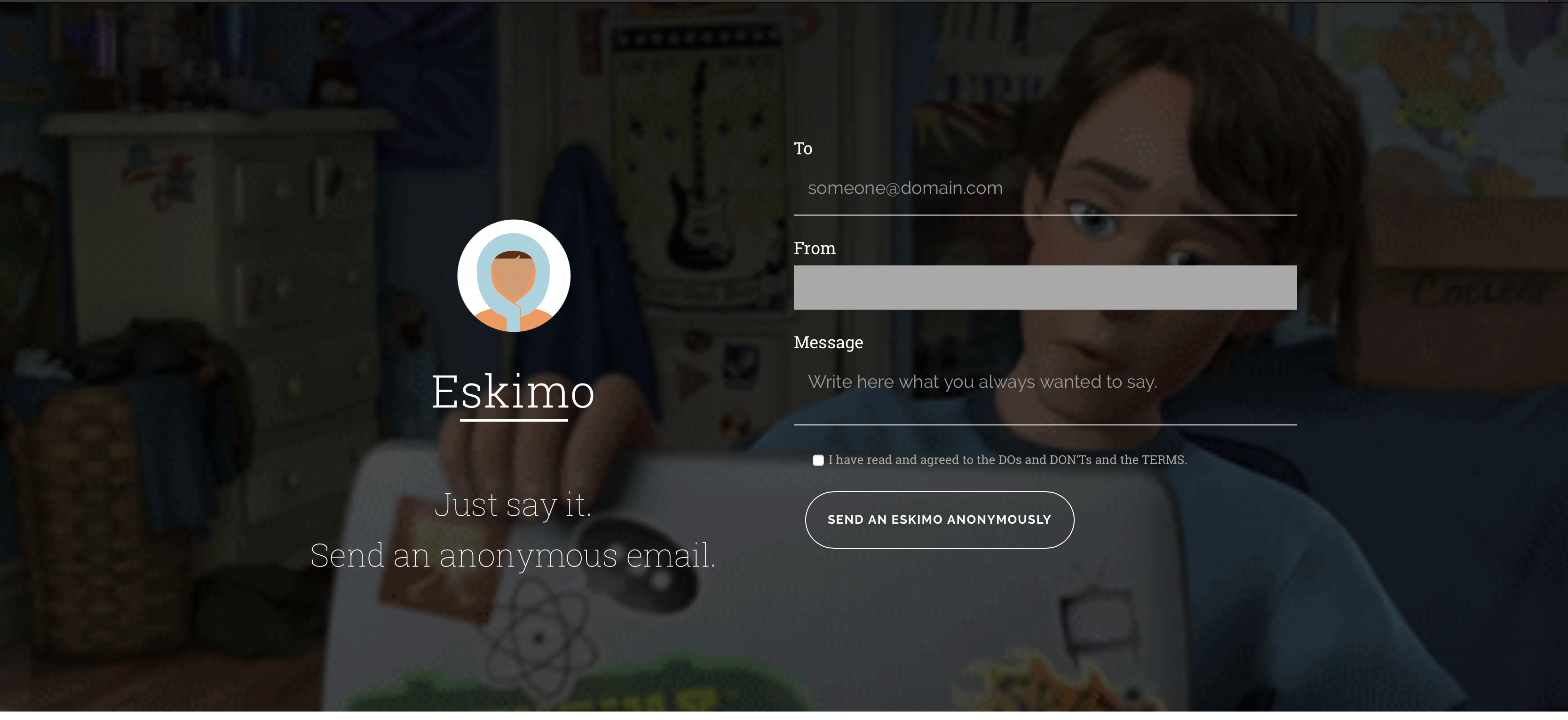 Eskiimo - Send emails to anyone, anonymously  Product Hunt