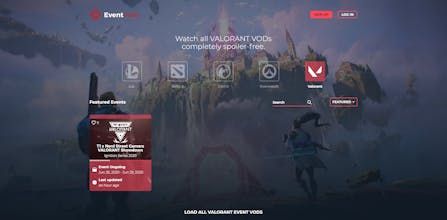 Spoiler-free VALORANT esports vods gallery image