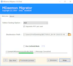 Advik MDaemon to PST Export Tool gallery image