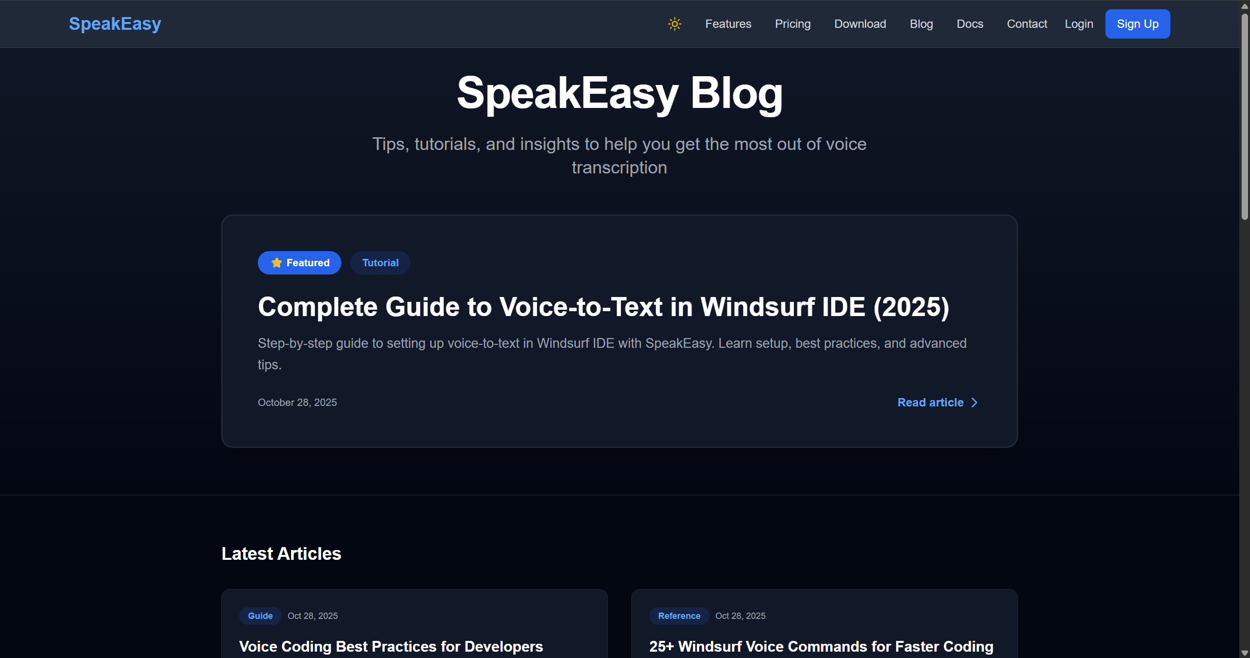 SpeakEasy gallery image