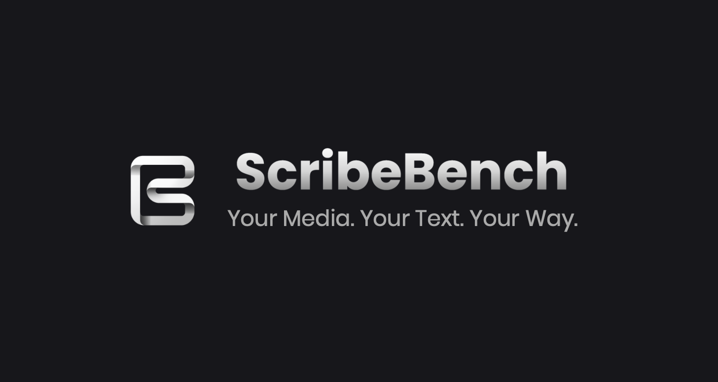 ScribeBench - Main product screenshot demonstrating key features and user interface