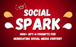 1400+ GPT-4 Prompts for Social Media media 1