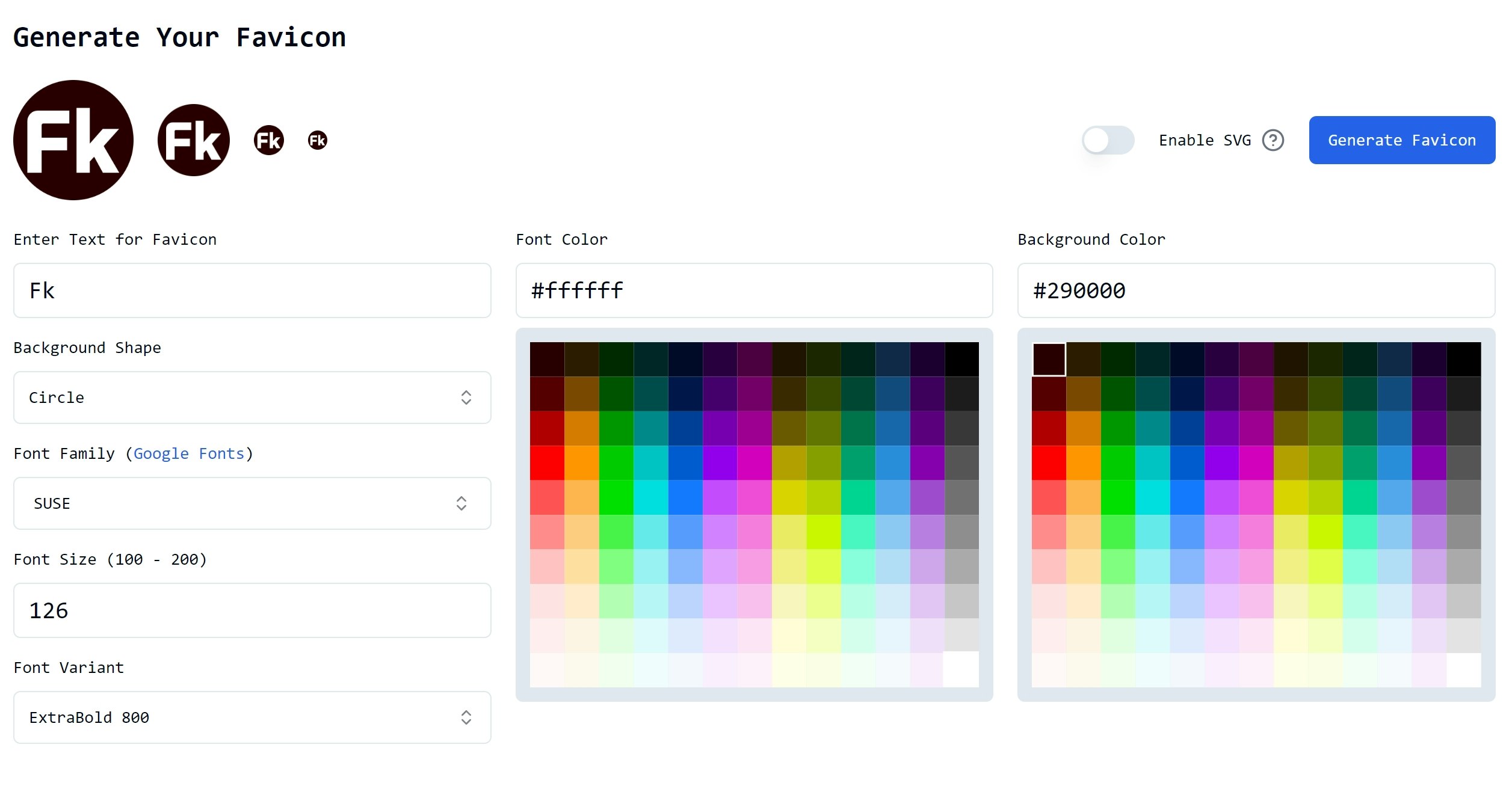 Favicon Generator gallery image