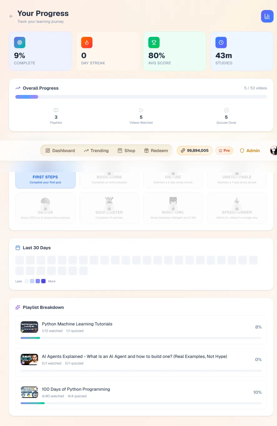 SyllabusAI YouTube to structure learning gallery image