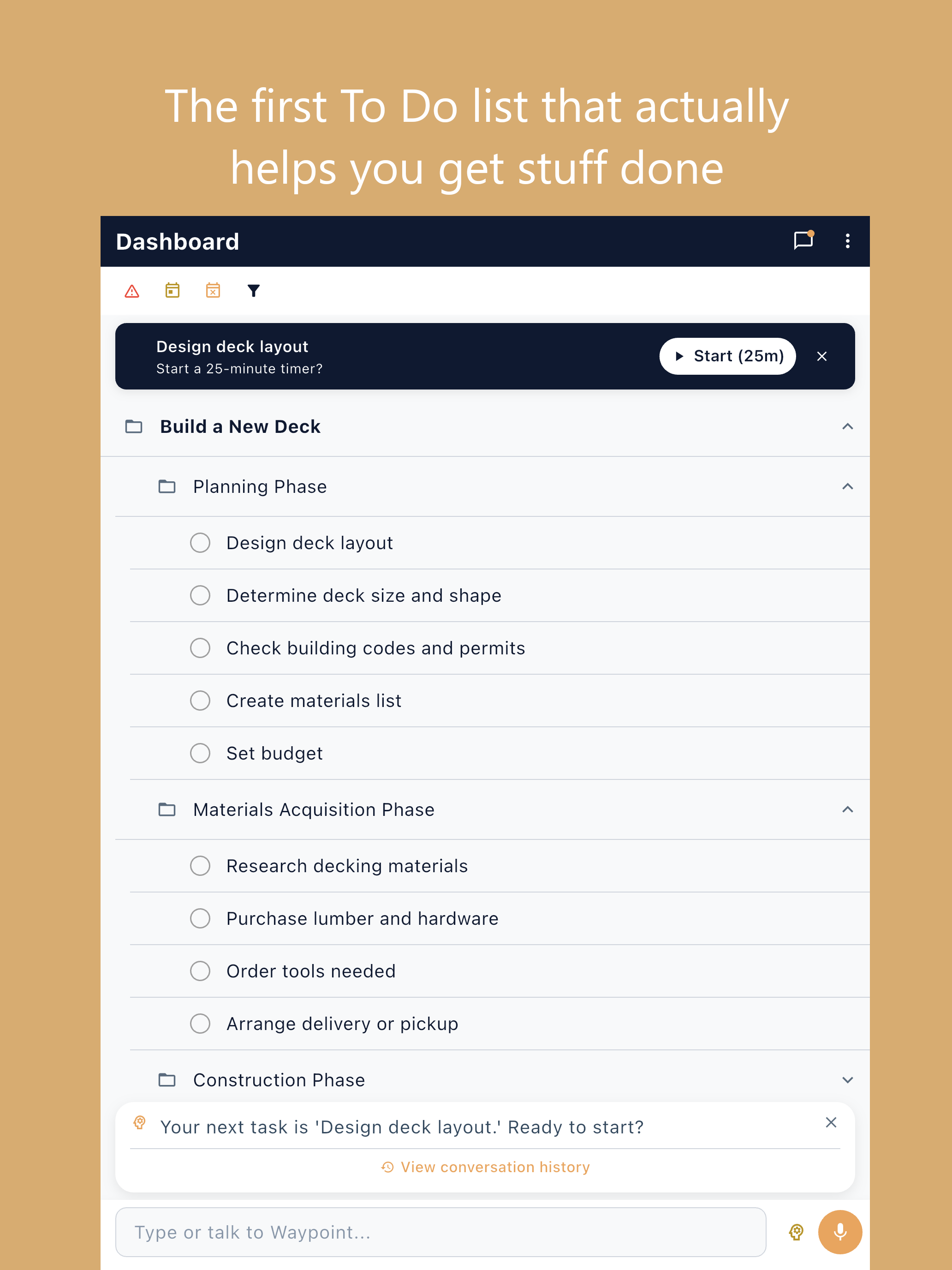 Waypoint AI - Screenshot 2 showing product features and functionality