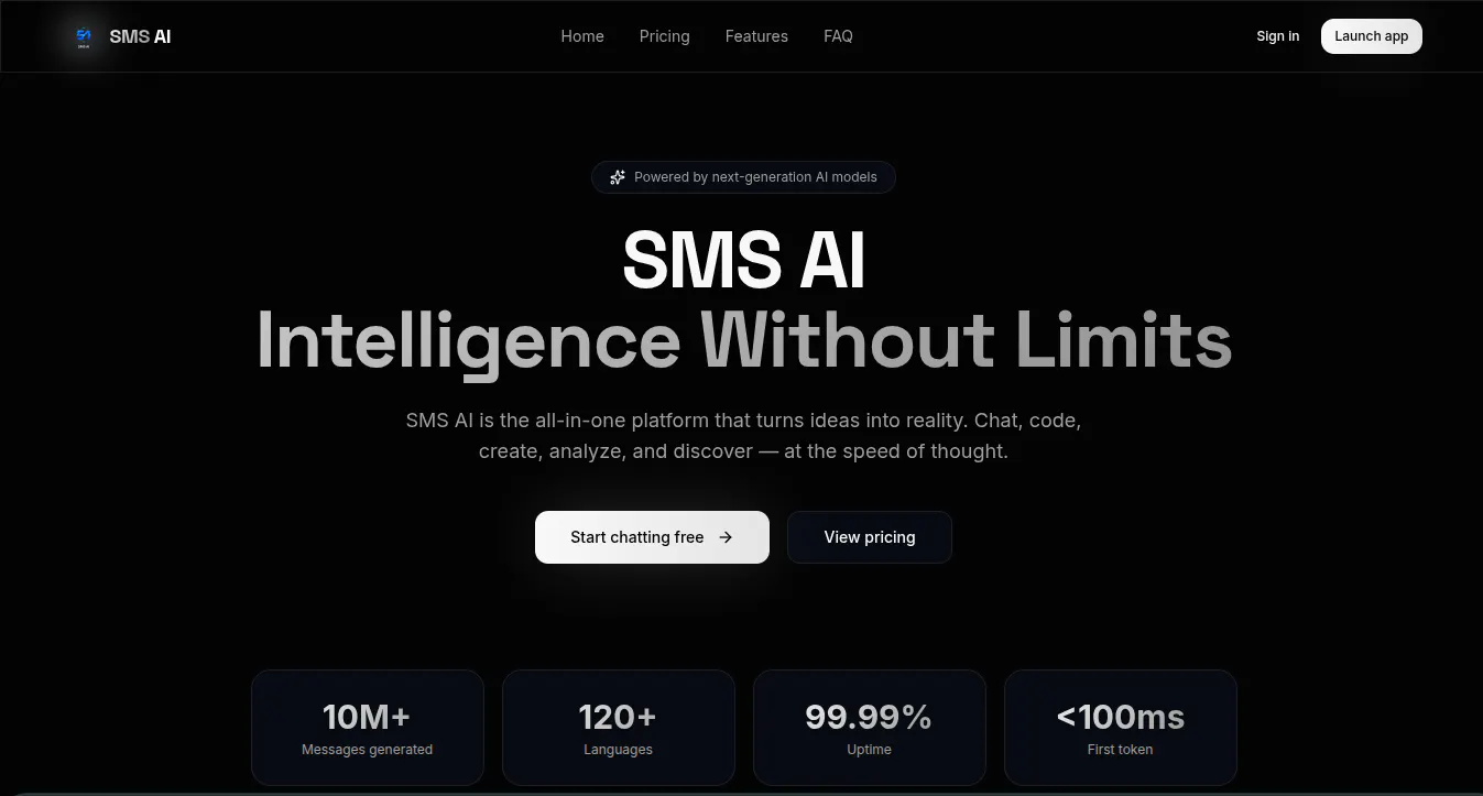 SMS AI by Deltacoders
