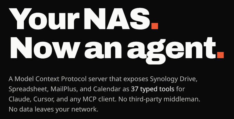 Synology MCP Server screenshot 1