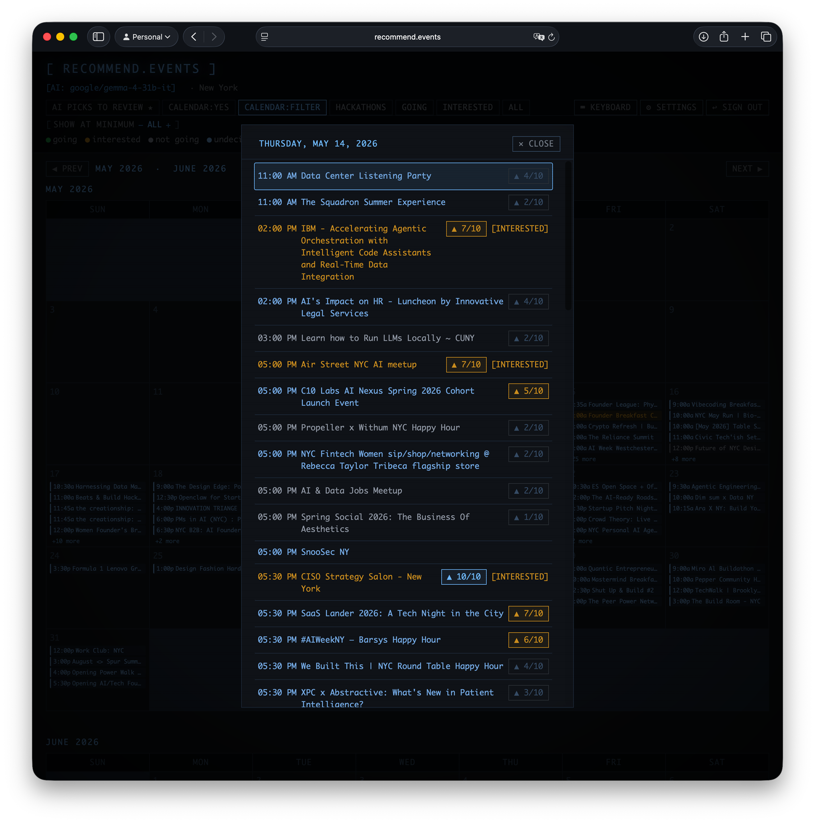 recommend.events gallery image