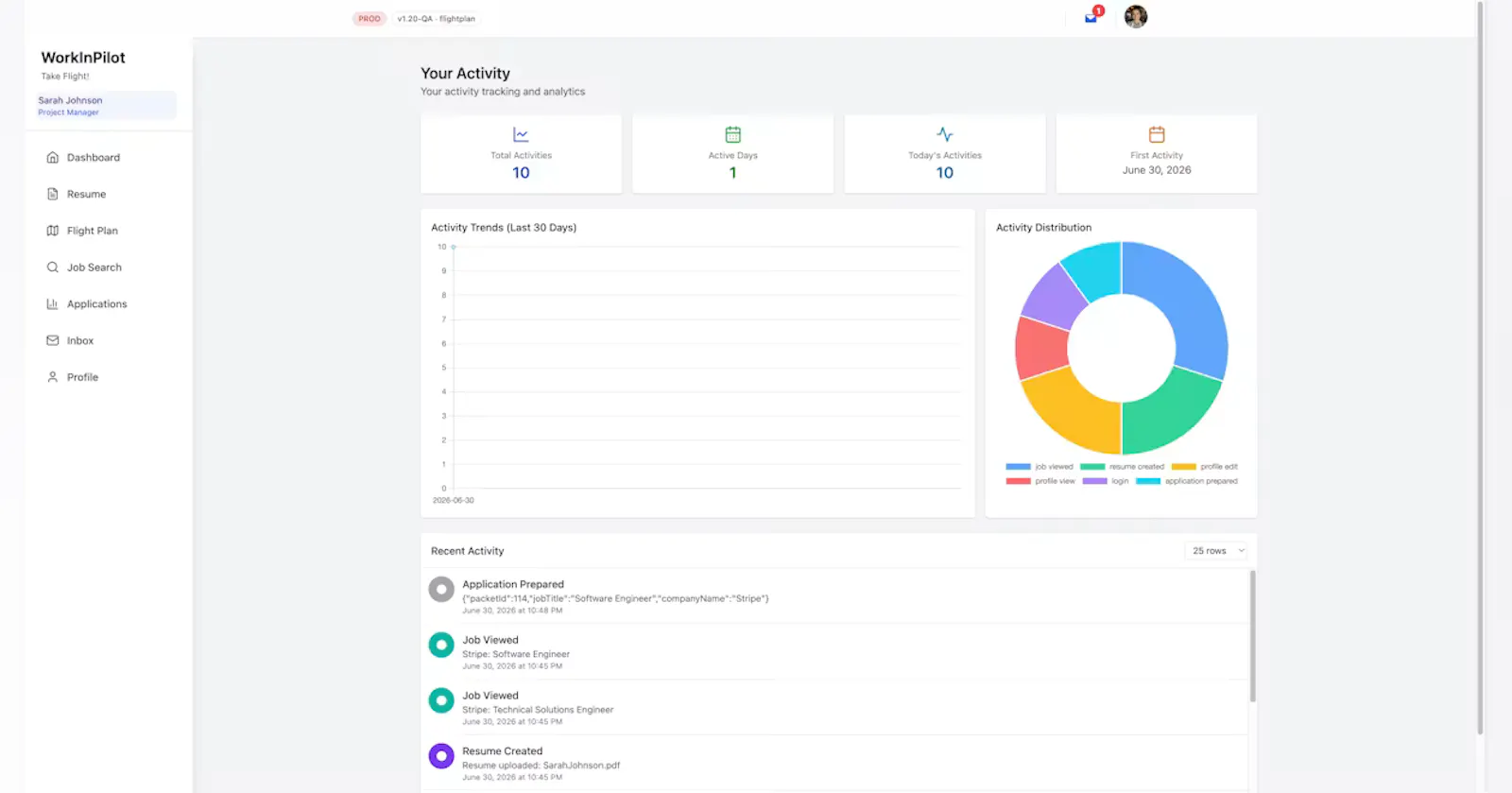 WorkInPilot screenshot 13