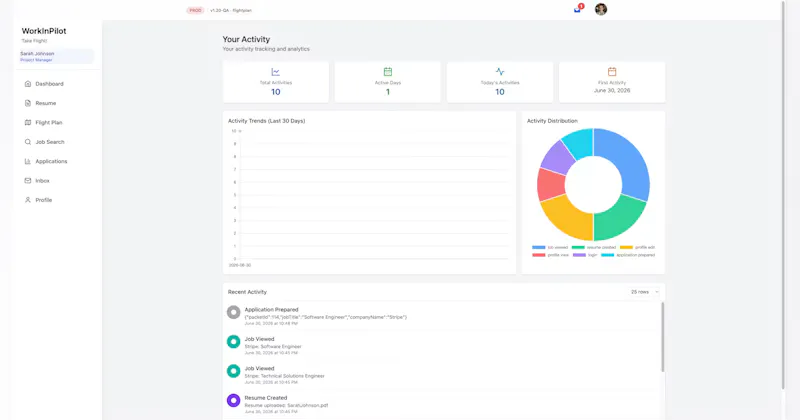 WorkInPilot screenshot 13