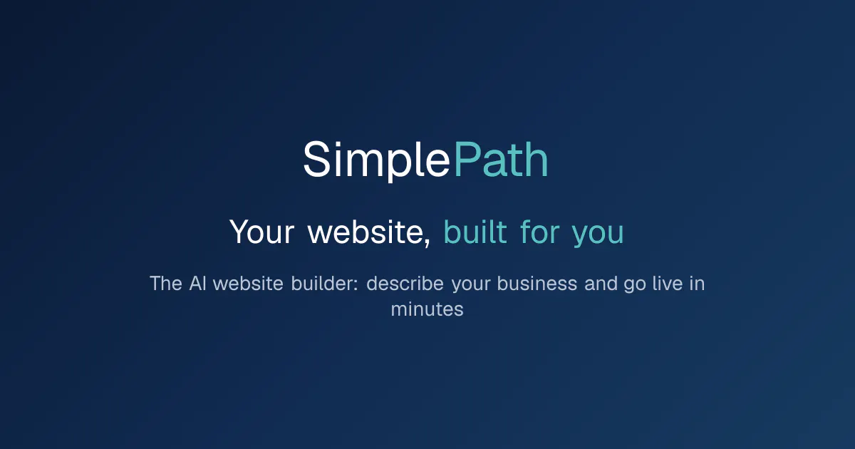 SimplePath gallery image