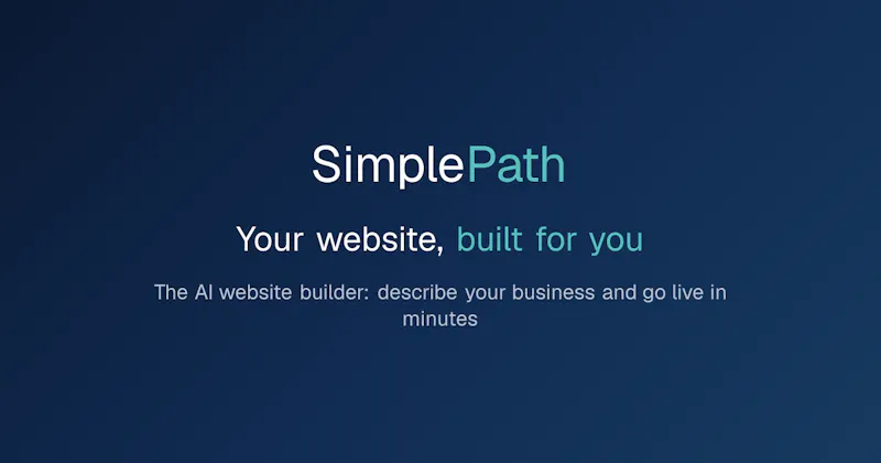 SimplePath screenshot 1