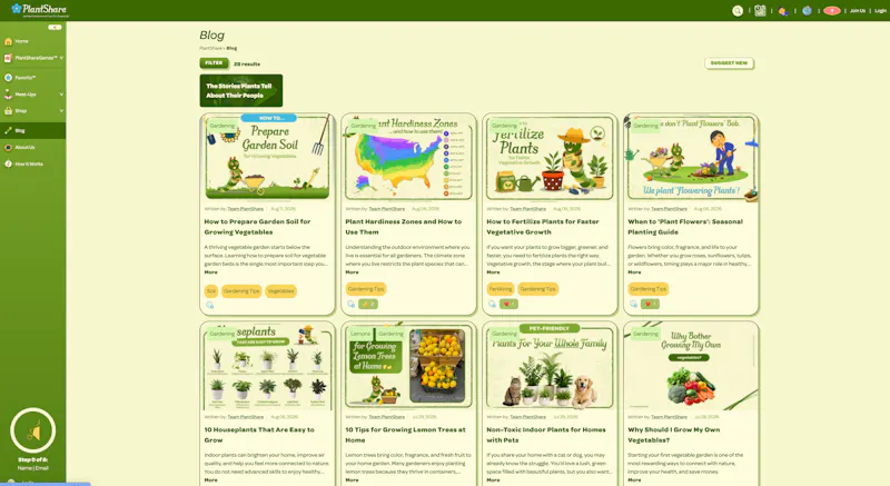 PlantShare LLC screenshot 6
