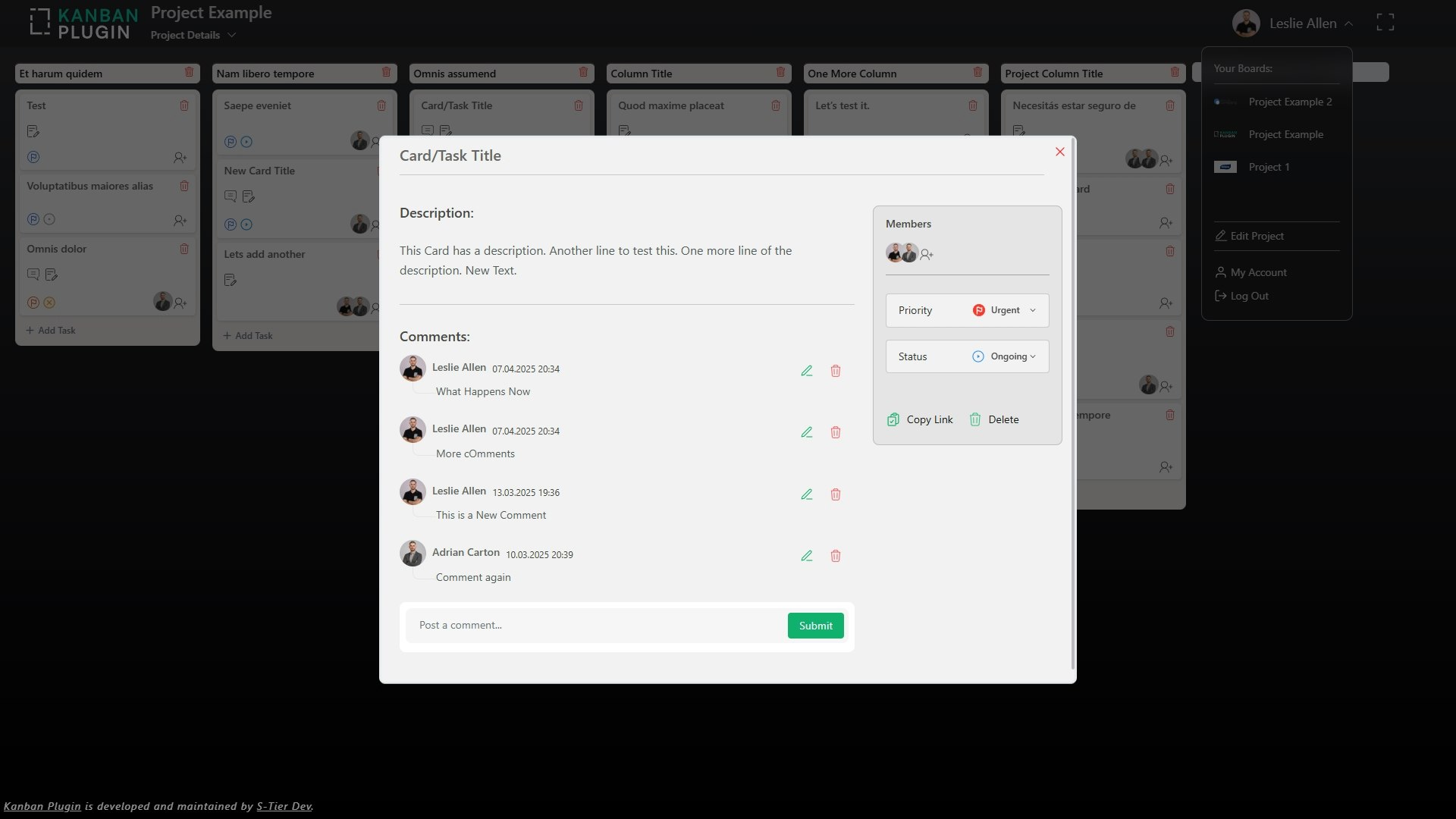 Kanban Plugin gallery image