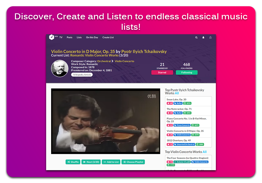Classical Music Only: Discover, Listen and Discuss Classical Music gallery image