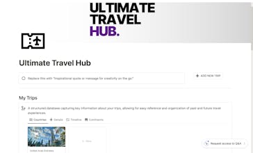 Ultimate Travel Hub gallery image
