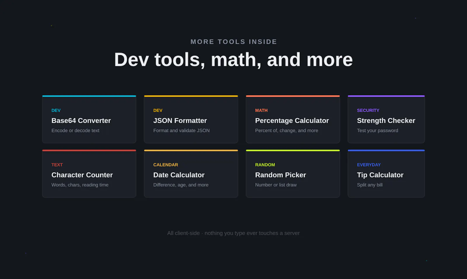 Zero Fuss Tools screenshot 2