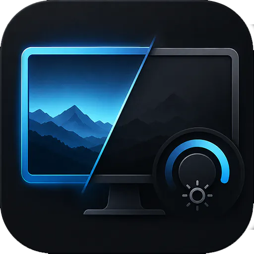 DemShade: ambient monitor lighting