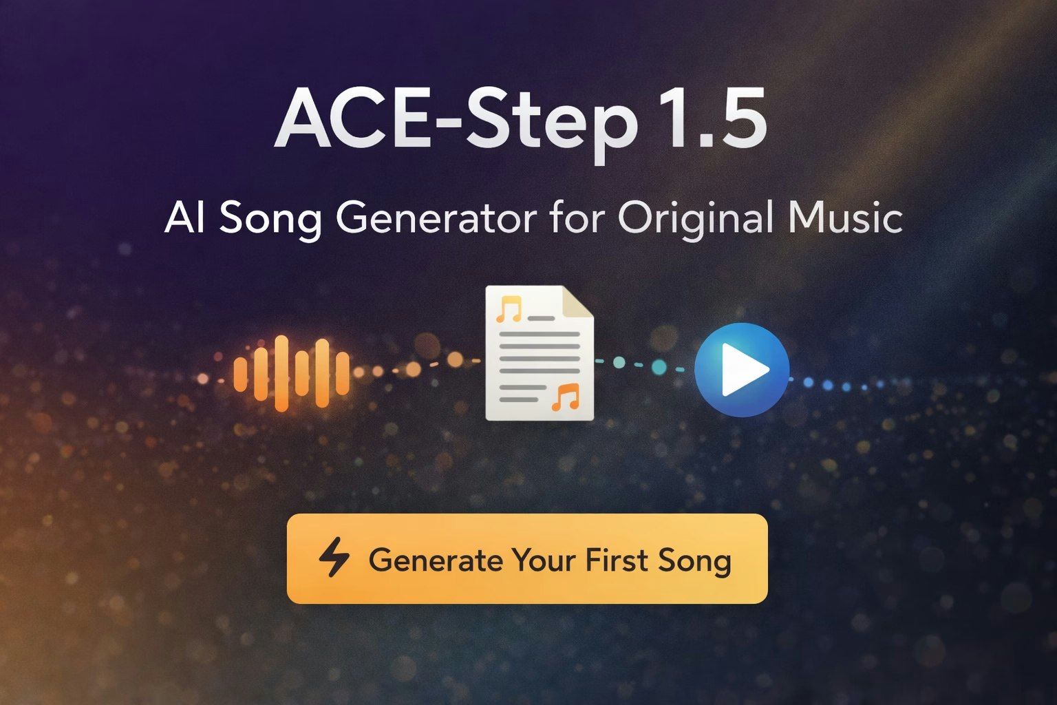 ACE-Step 1.5 - Main product screenshot demonstrating key features and user interface