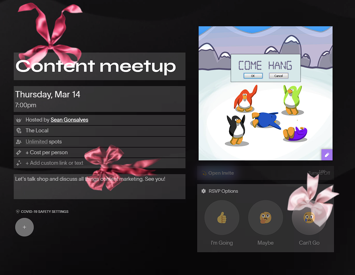 Partiful gallery image