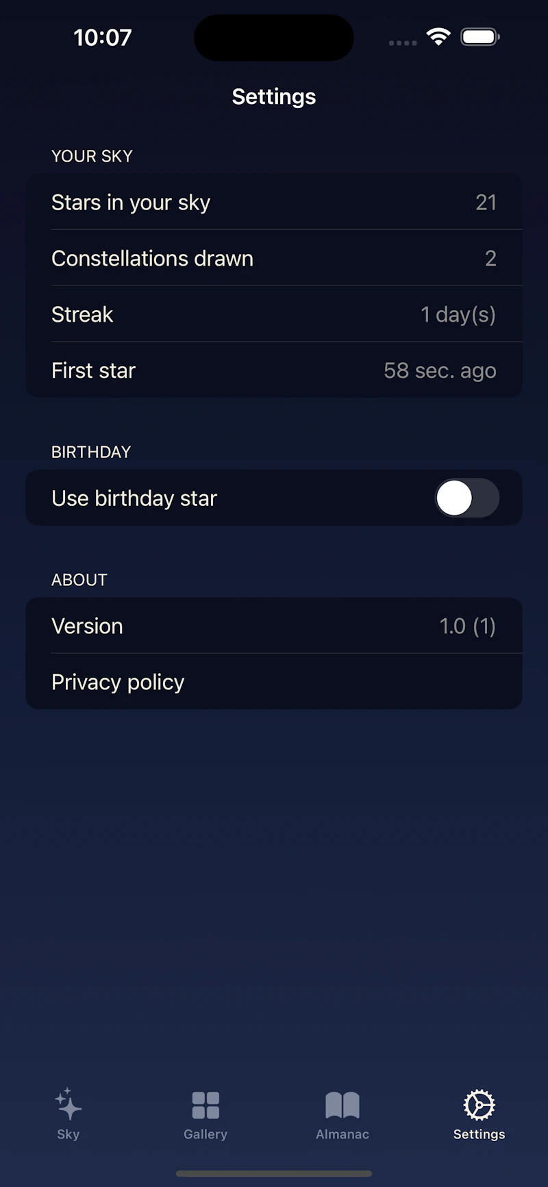 Stelo screenshot 2