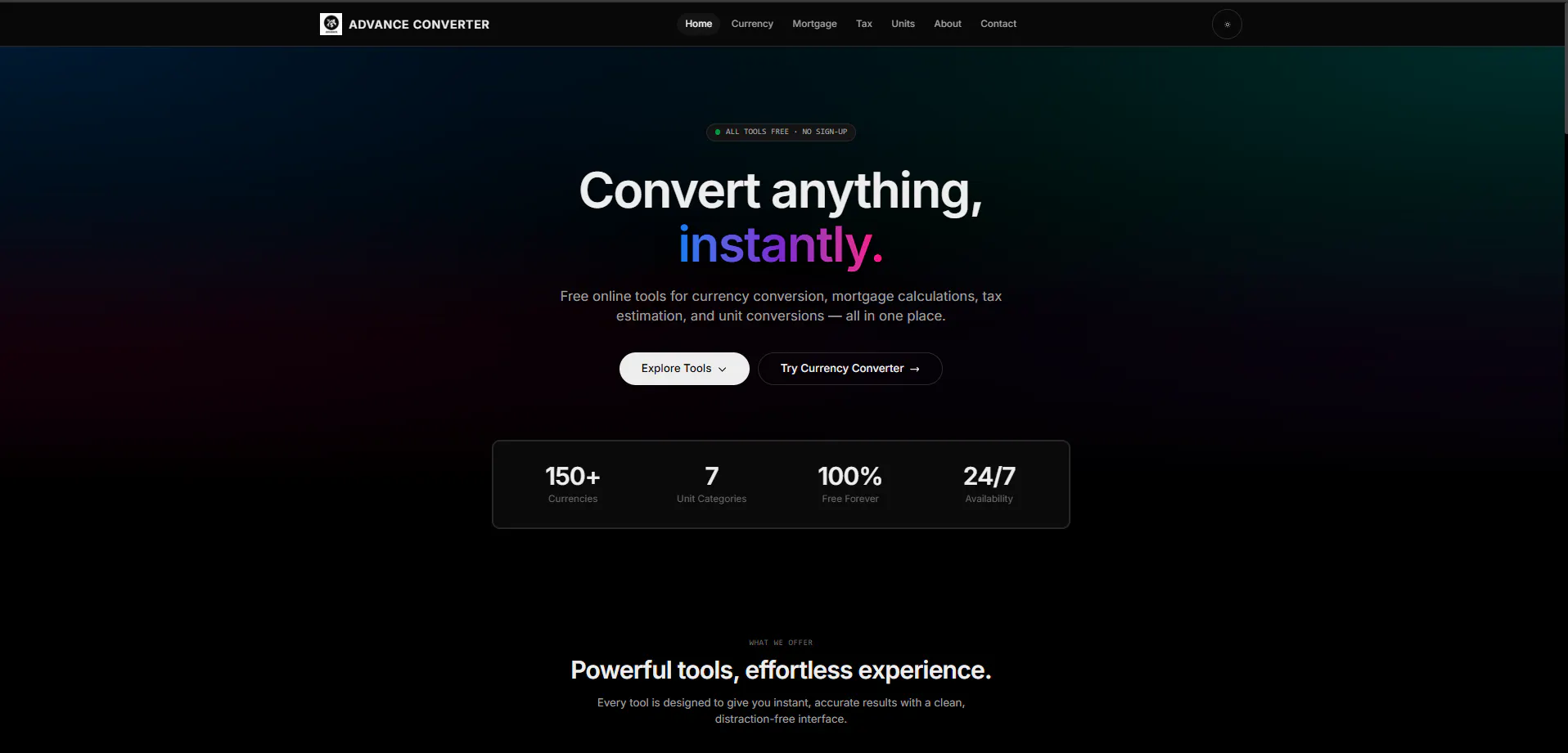 Advance Converter gallery image