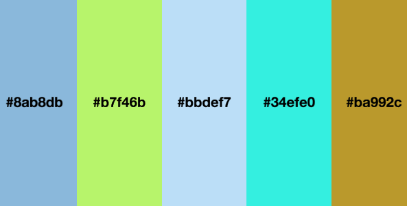 Random Color Palettes Image