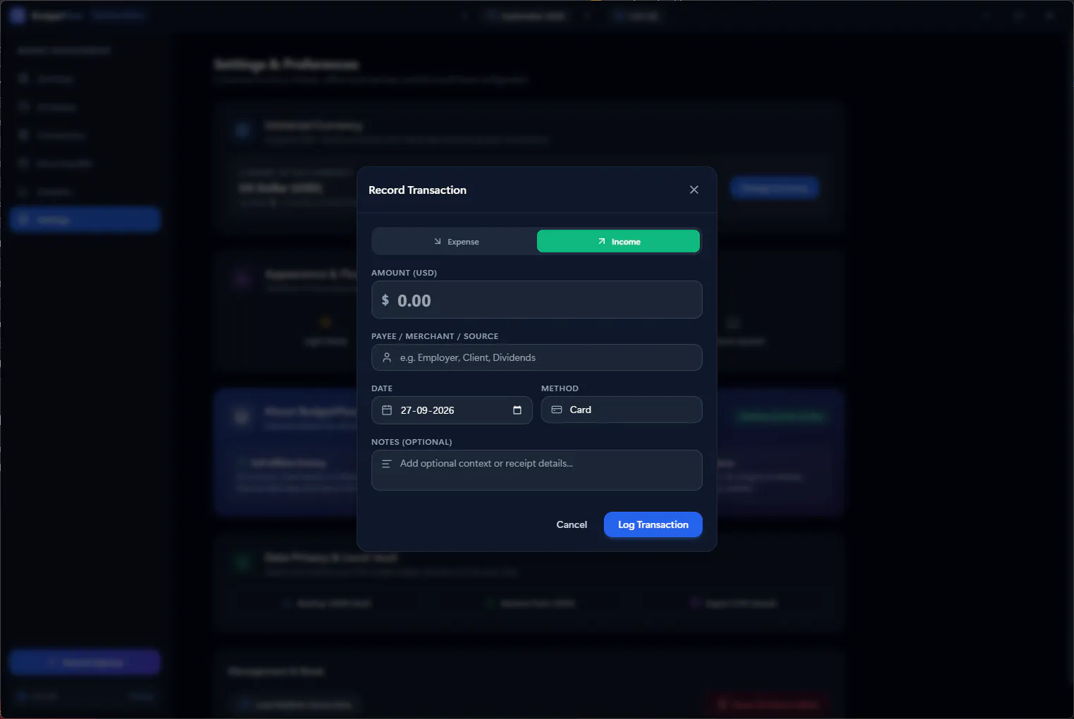 BudgetFlow gallery image