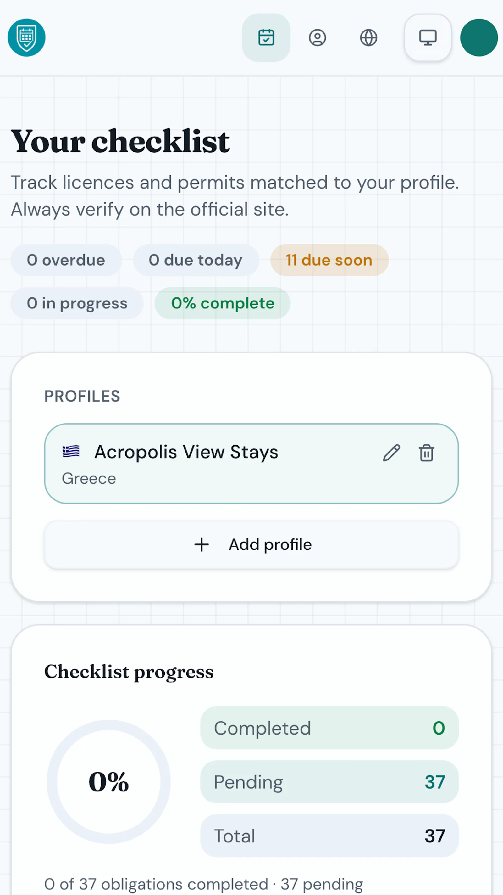 Compliance Tracker screenshot 3
