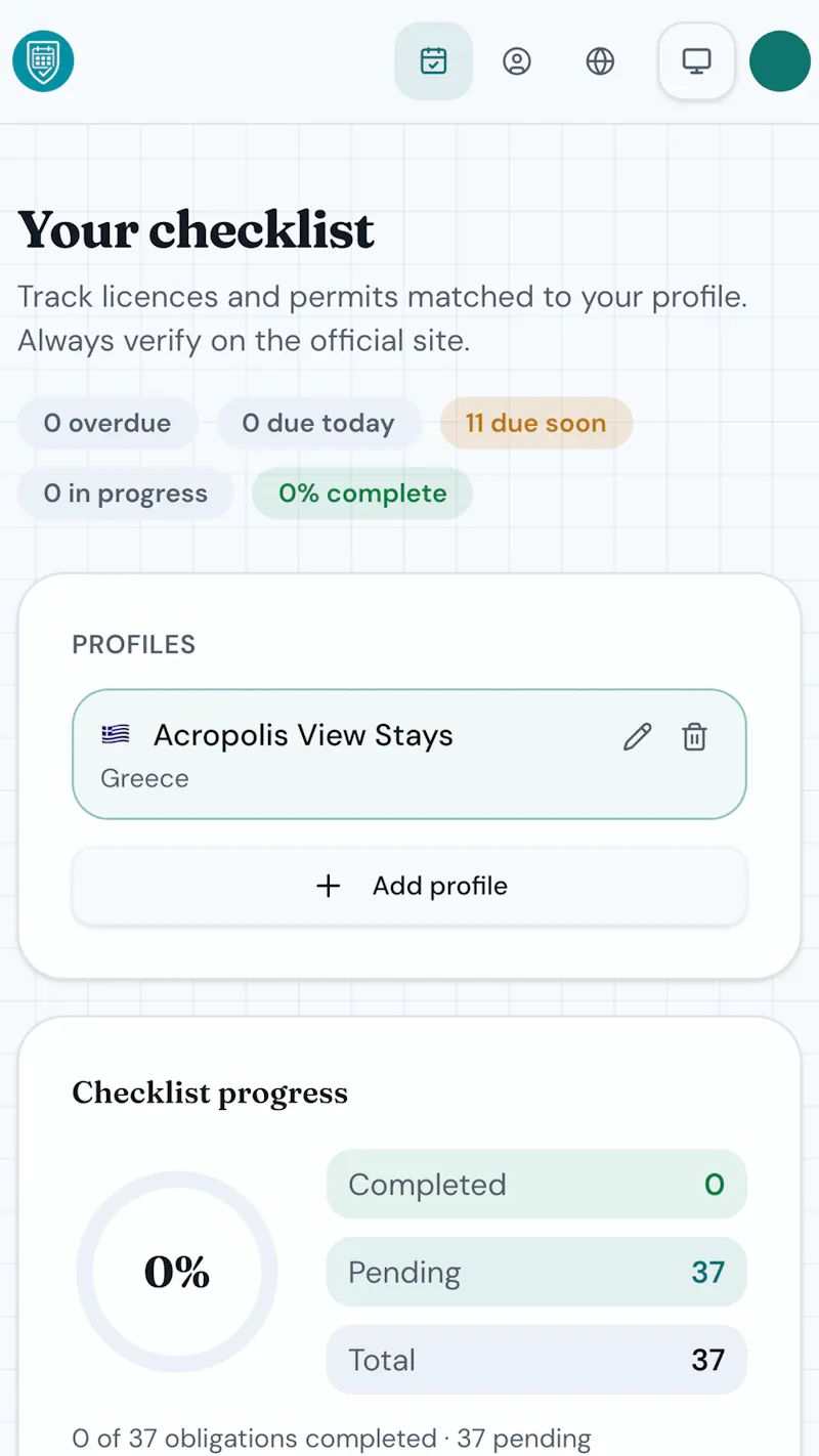 Compliance Tracker screenshot 3