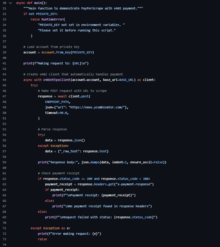 PayPerScrape - Screenshot 4 showing product features and functionality