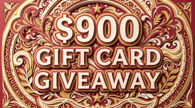 $900 Gift Card Giveaway Rules, Dates and screenshot 1