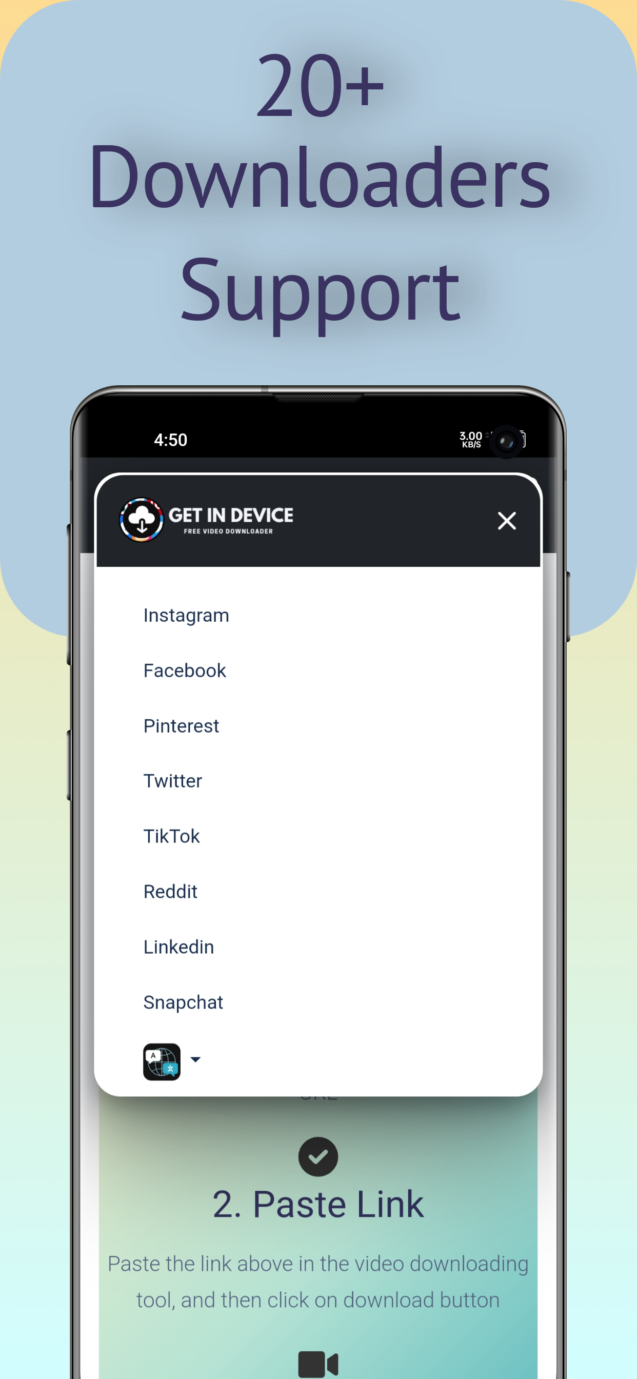 GetIndevice - Social Video Downloader media 3
