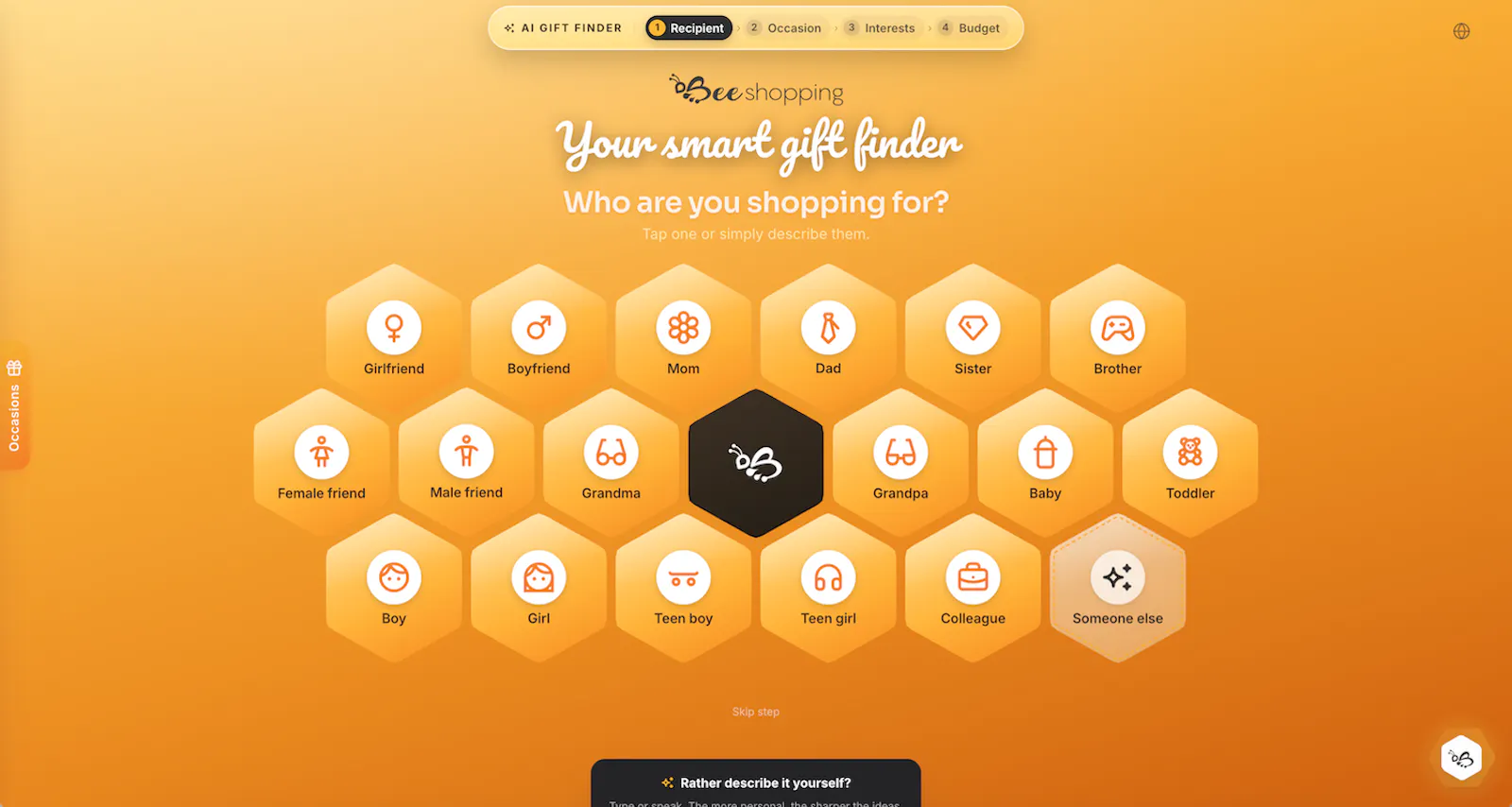 Beeshopping - AI Gift Finder screenshot 1