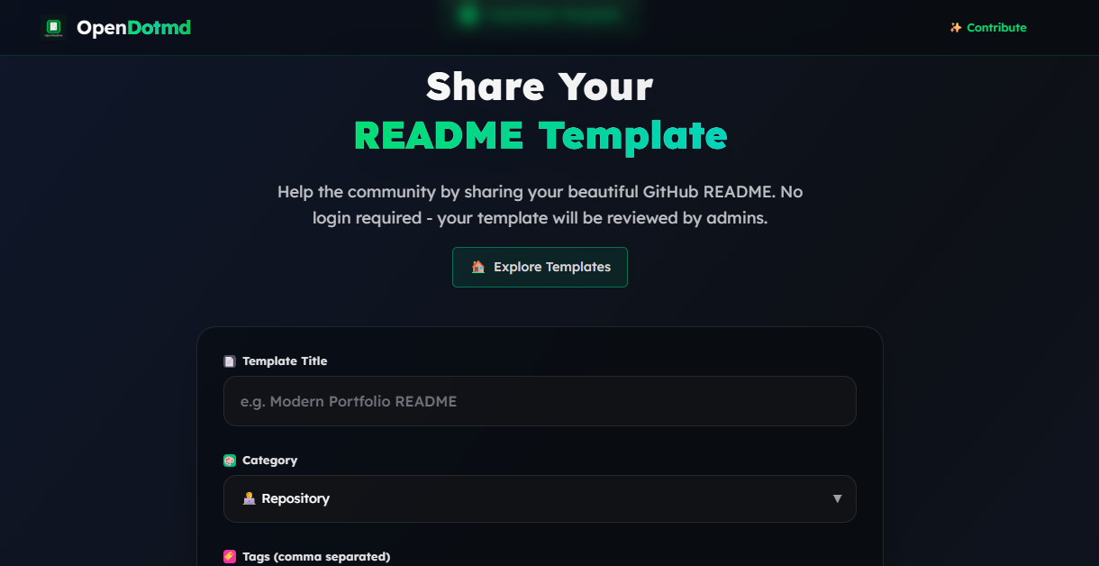 OpenDotMD - Main product screenshot demonstrating key features and user interface