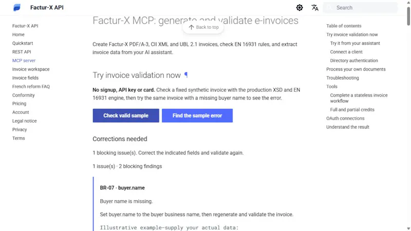 Factur-X by Orvel screenshot 2